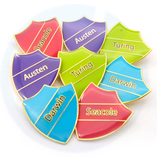 Fabricant Metal Crafts Badge Wholesale Pin Pin Fournisseur École personnalisée Épingles en émail époxy