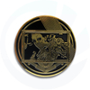 Iron symbolique grande pièce de monnaie