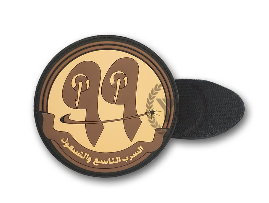 Badges de PVC uniformes militaires